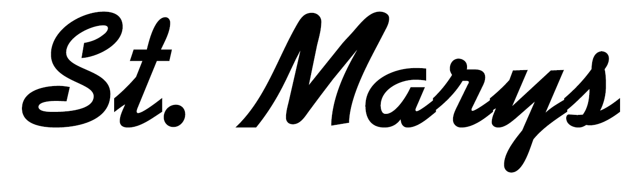 A theme logo of St. Marys Galaxy